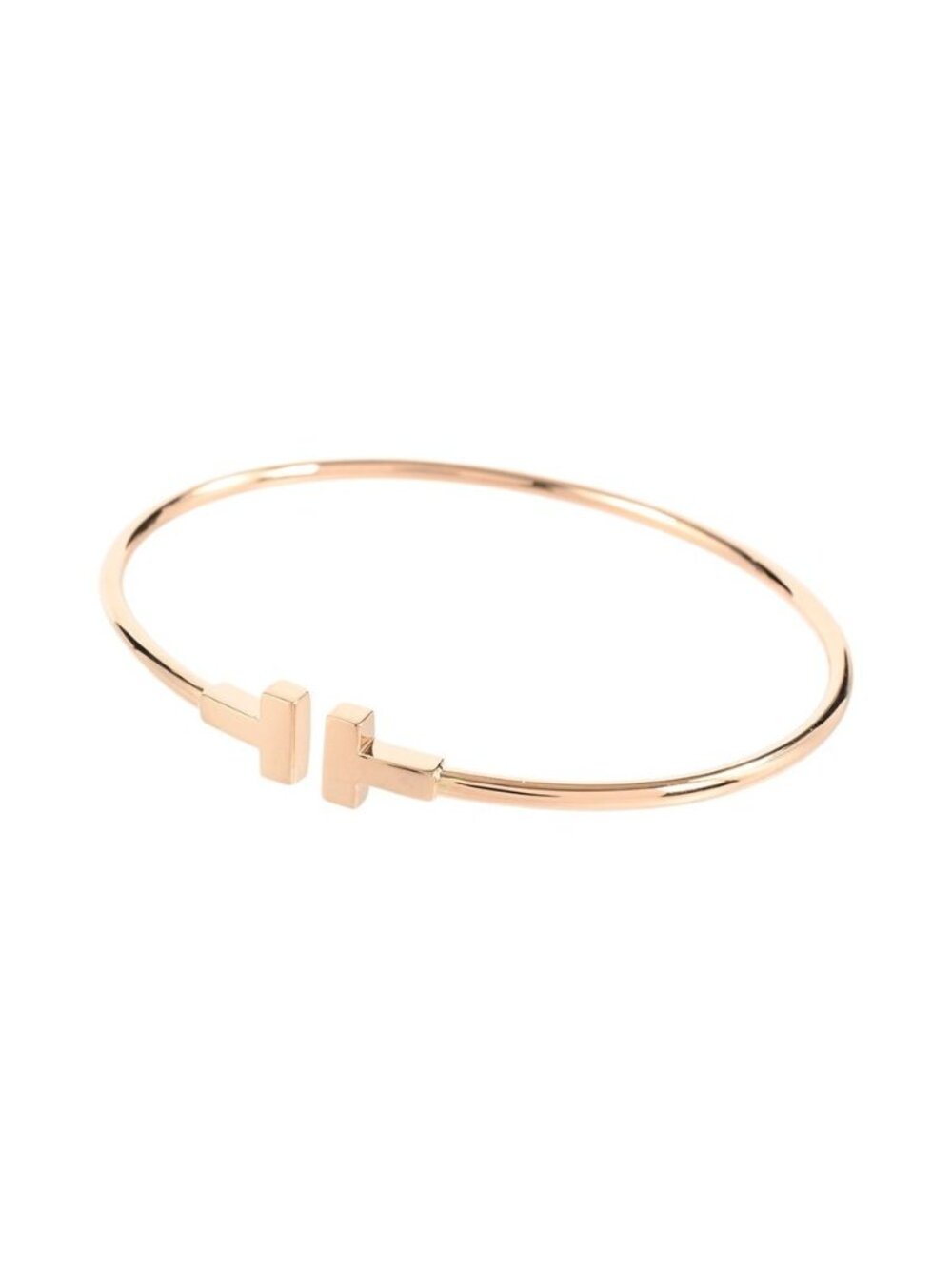 Tiffany & Co Bangle T Wire Narrow Bracelet